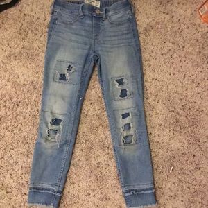 Slim kids Abercrombie kid size 9/10 Jeans